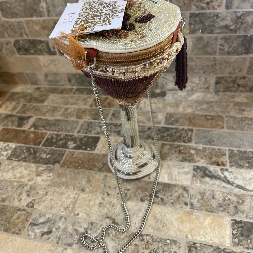 Viral Beaded Espresso Martini Cocktail Purse